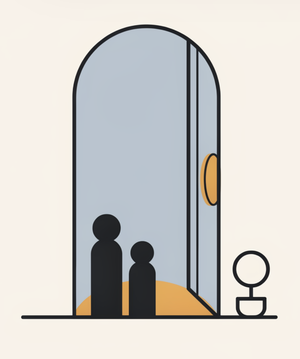 Bailleur et locataires, la porte du logement